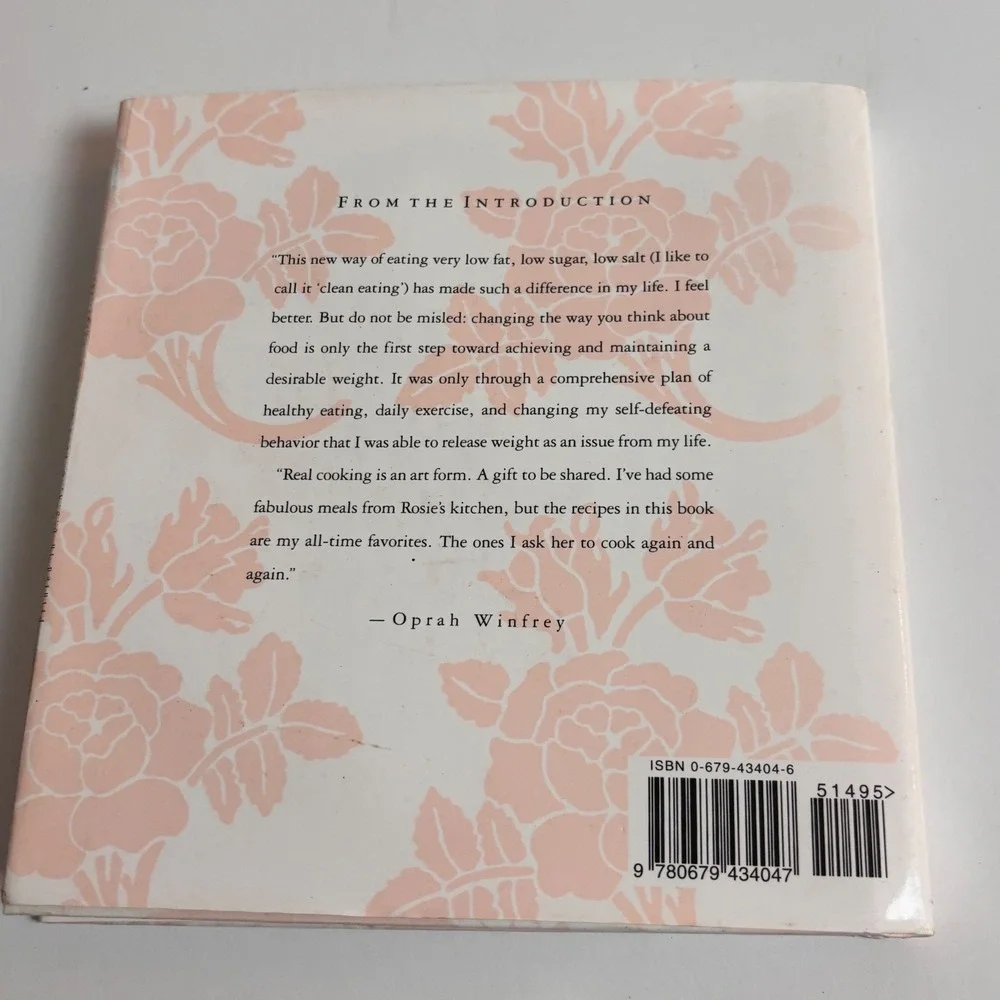 In‎ the Kitchen with Rosie Oprah's Favorite Recipes Rosie Daley 1994 1st Ed HC